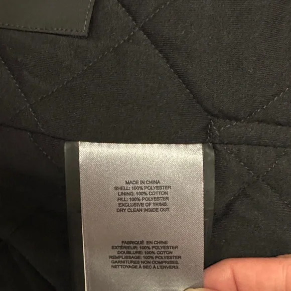 Moose Knuckles Black Hooded Bomber Jacket - Picture 12 of 14